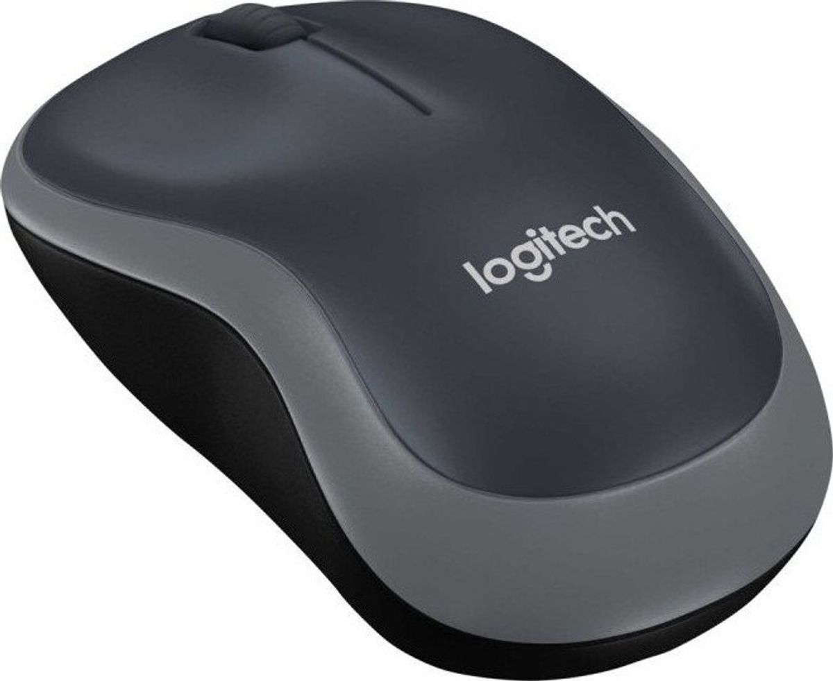 Logitech M185 - Trådløs Mus Med 1000 Dpi - Sort