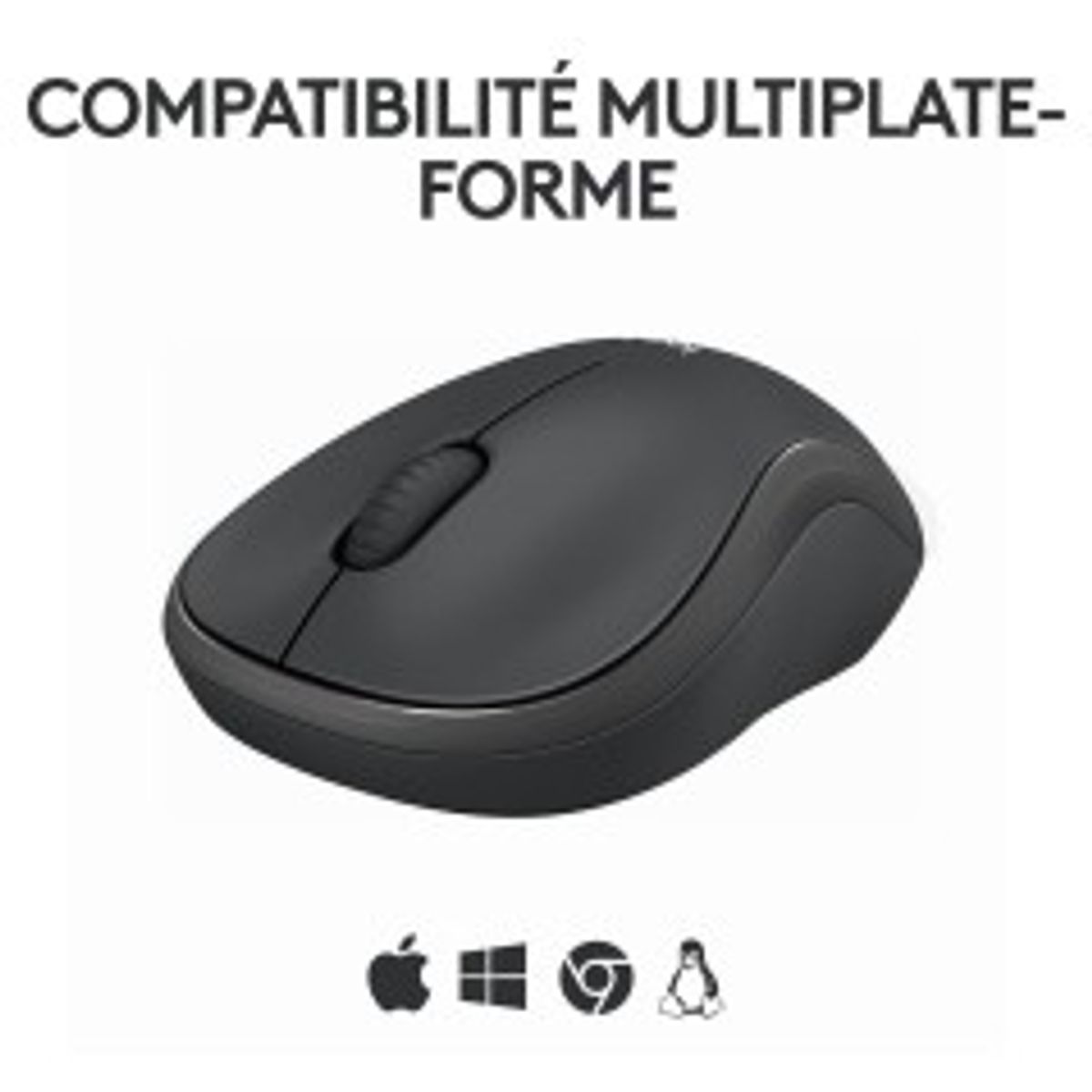 Logitech M240 Silent Optisk Trådløs Sort