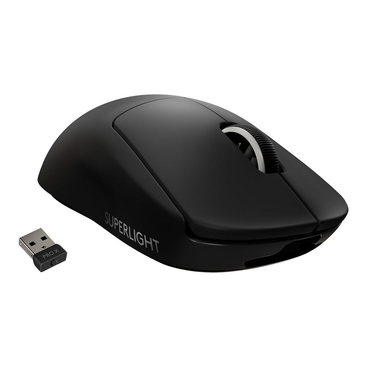 Logitech PRO X SUPERLIGHT Wireless Gaming Mouse Optisk Trådløs Sort