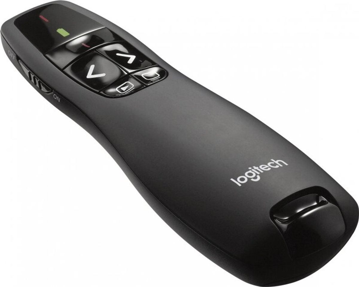 Logitech R400 Wireless Presenter Og Laser Pointer Til Præsentationer