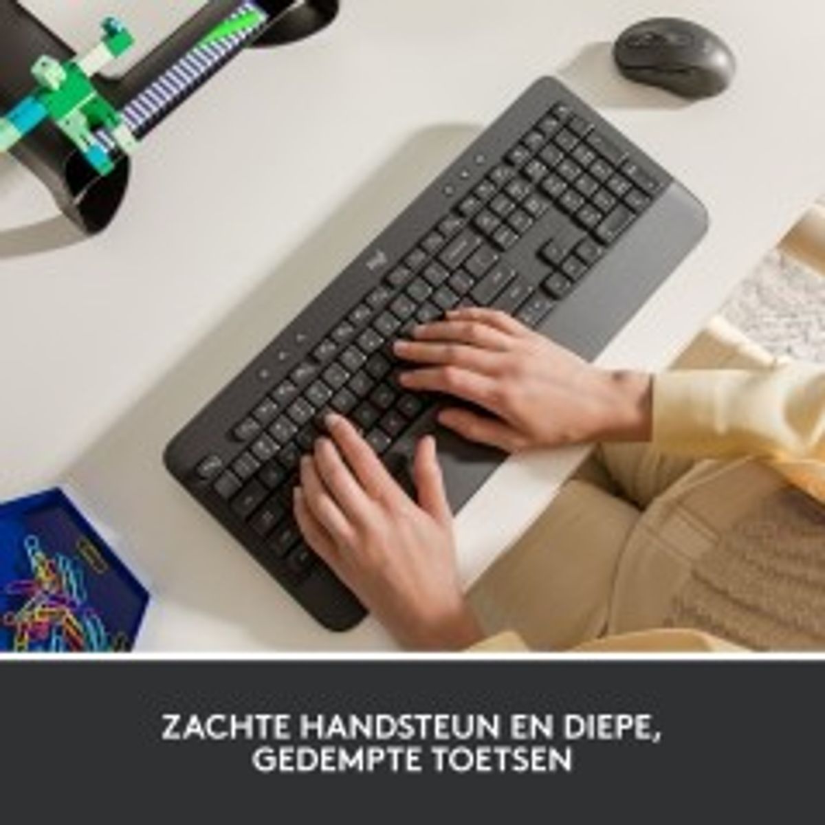 Logitech Signature Tastatur Trådløs Tysk