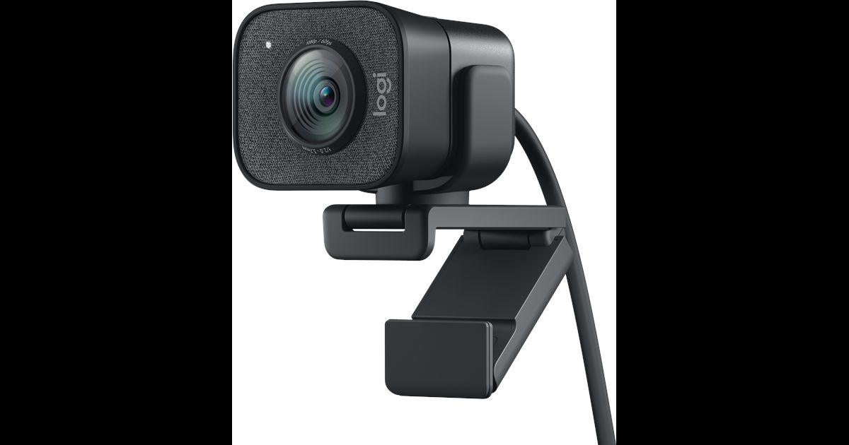 Logitech - STREAMCAM Graphite webcam sort