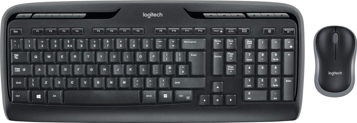 Logitech Wireless Combo Mk330 Mus Og Tastatur