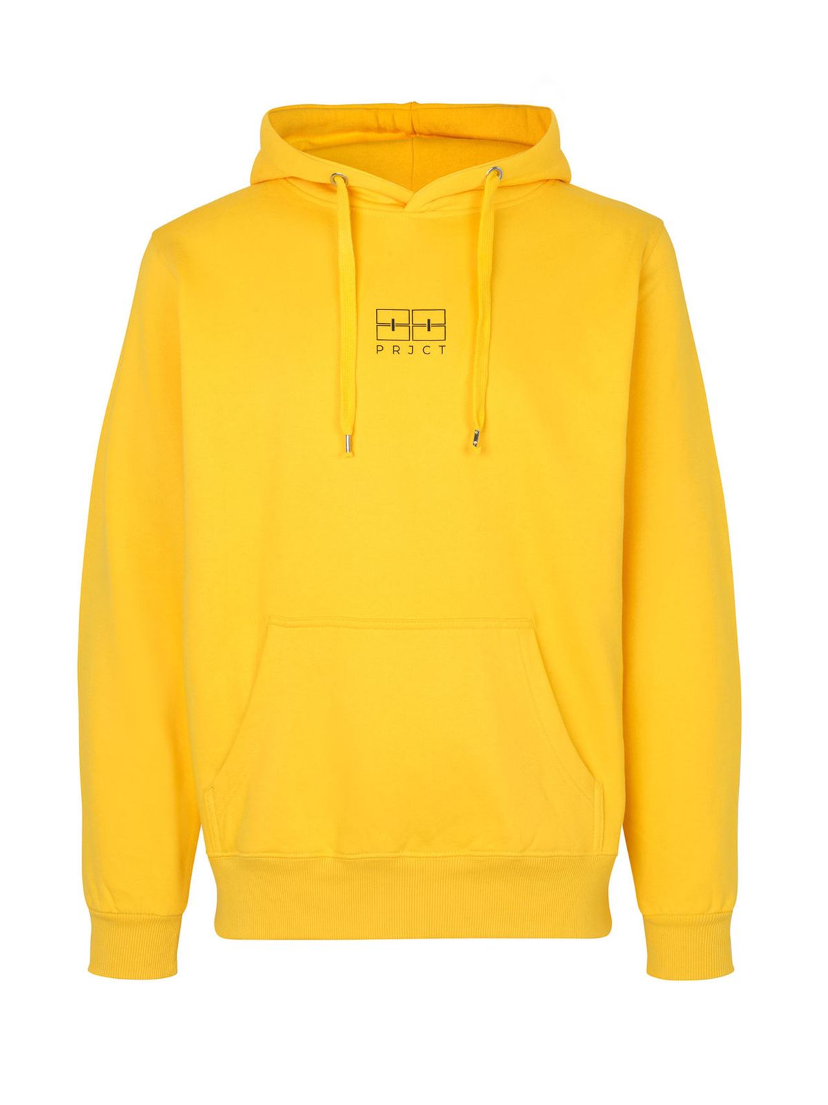 LOGO COLLECTION Hoodie Small Front Logo yellow