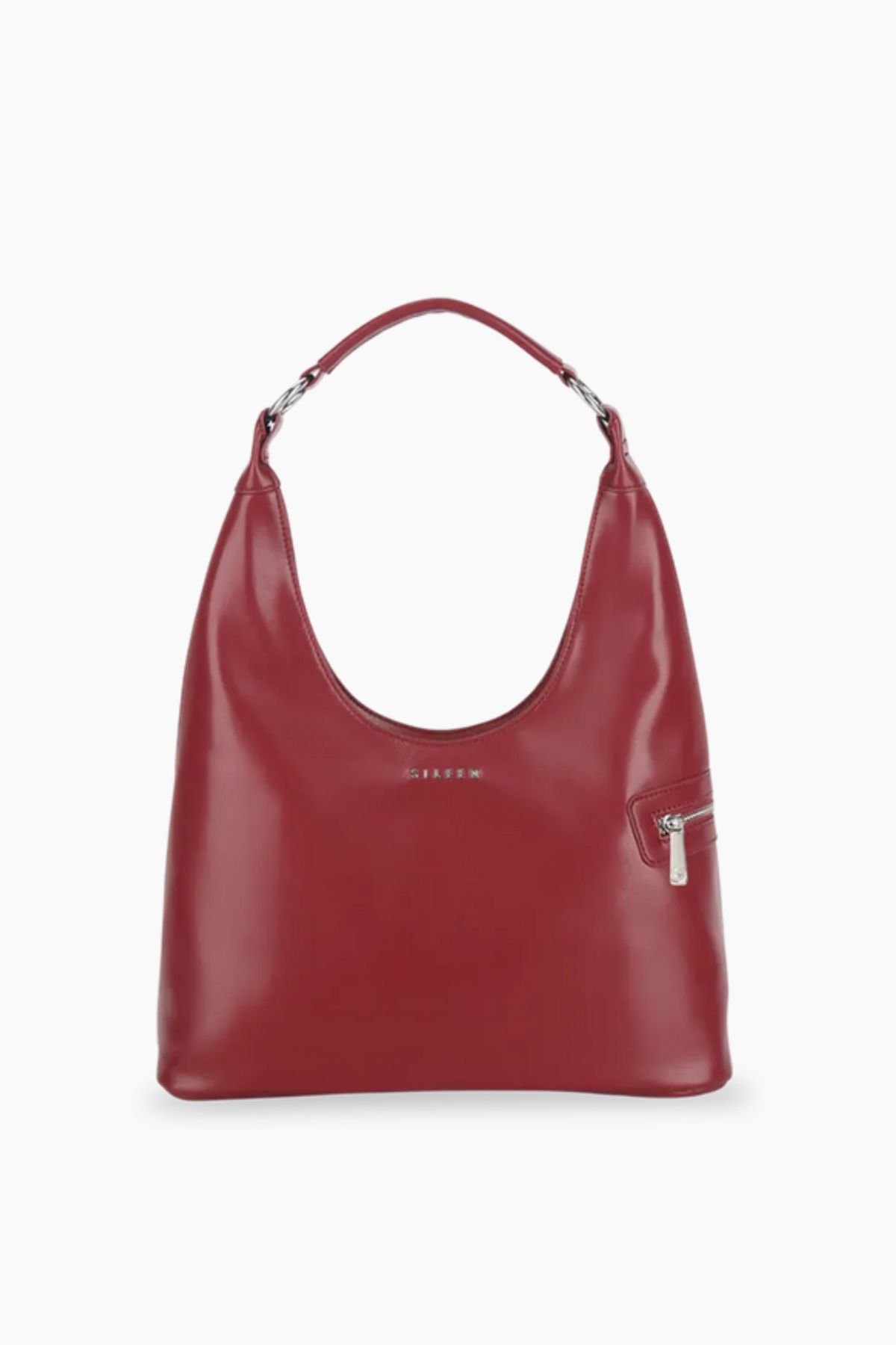 Lola Shoulder Bag - Burgundy - Silfen Studio - Bordeaux One Size