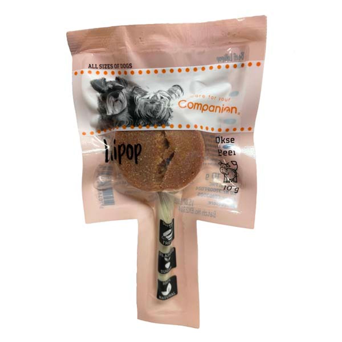 Lollipop hundegodbid, okse