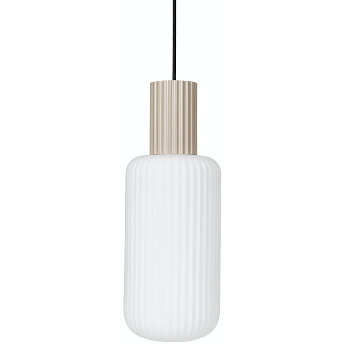 Lolly, Pendel lampe, hvid/sandfarve, H16x43 cm