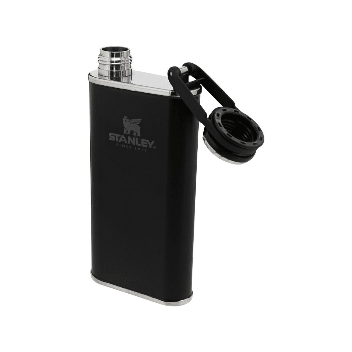 Lommelærke Stanley Classic Flask .23L - Black