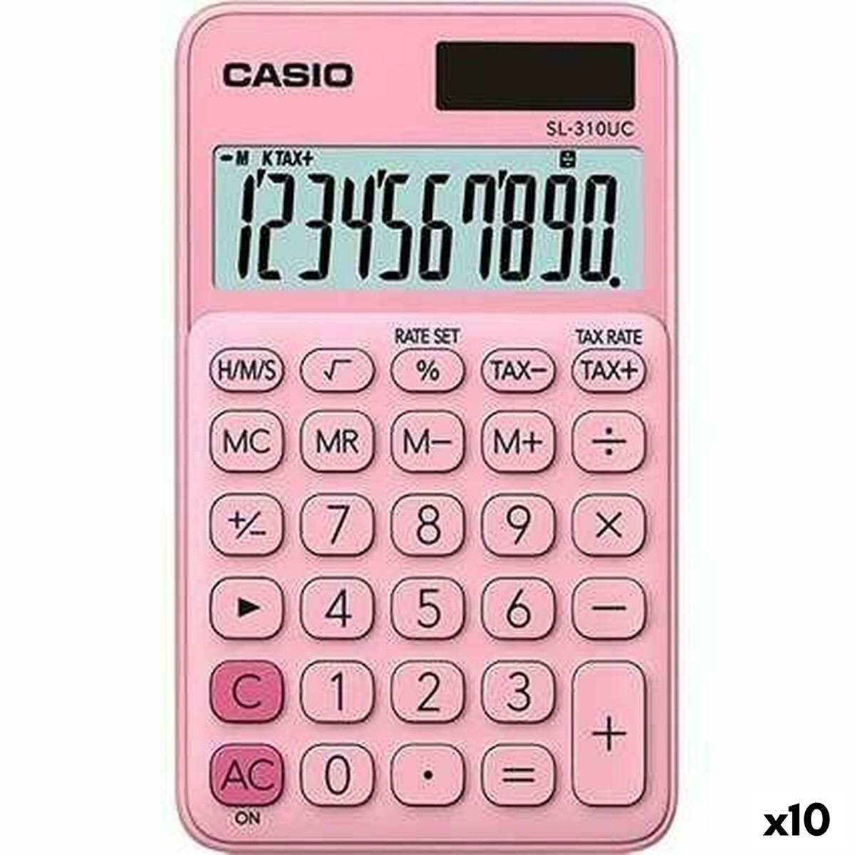 Lommeregner Casio SL-310UC Pink (10 enheder)