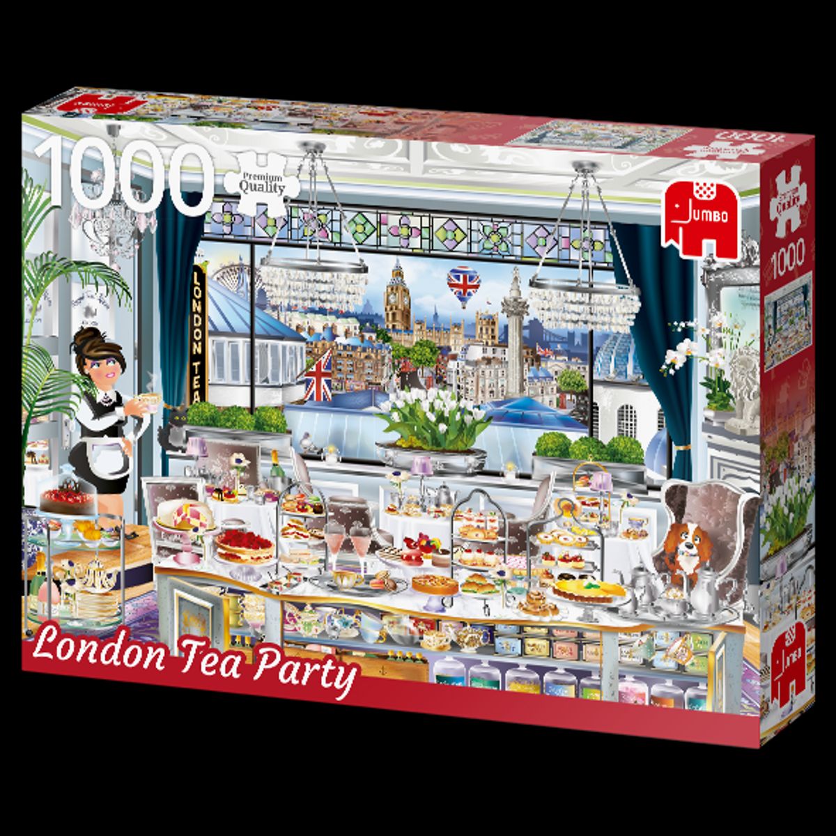 London Tea Party, 1000 brikker