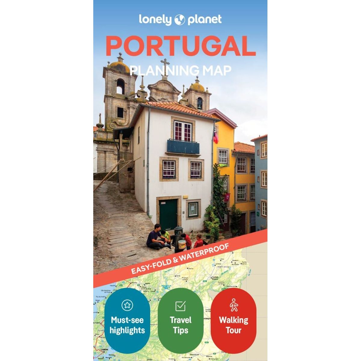 Lonely Planet Planning Map: Portugal, Lonely Planet - Lonely Planet - English Book