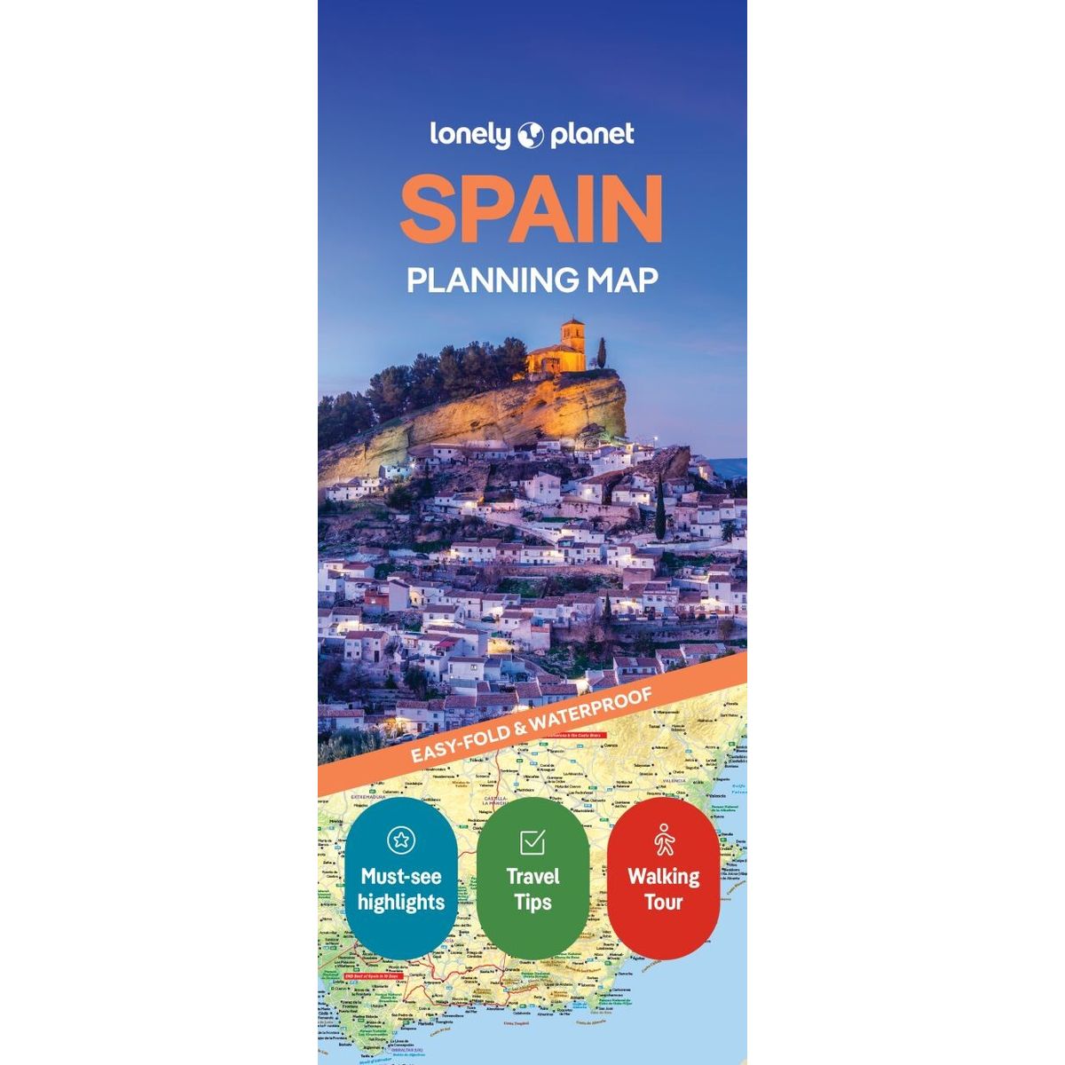 Lonely Planet Planning Map: Spain, Lonely Planet - Lonely Planet - English Book