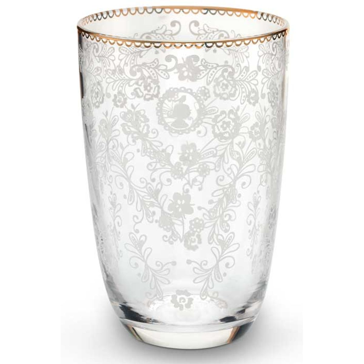 Longdrink Glass Floral 400ml