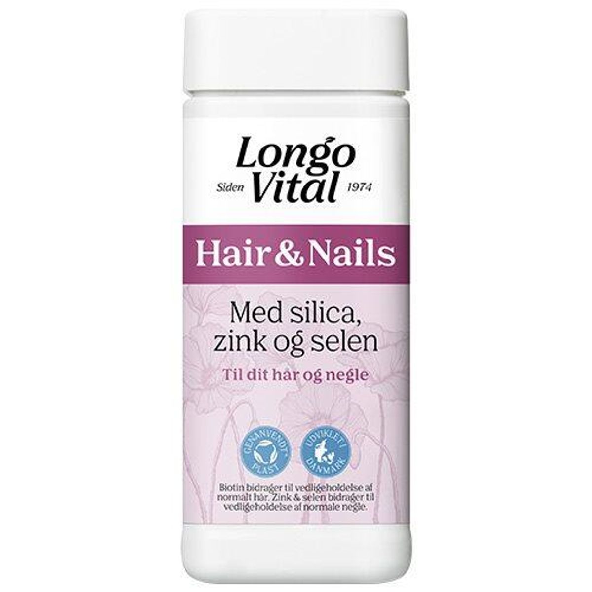 Longo Vital Hair & Nails - 180 tabletter