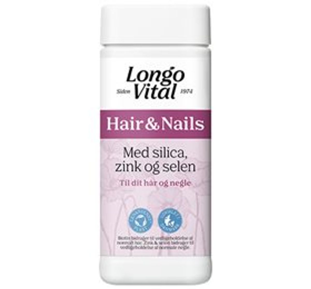 Longo Vital Hair & Nails 180 tabletter