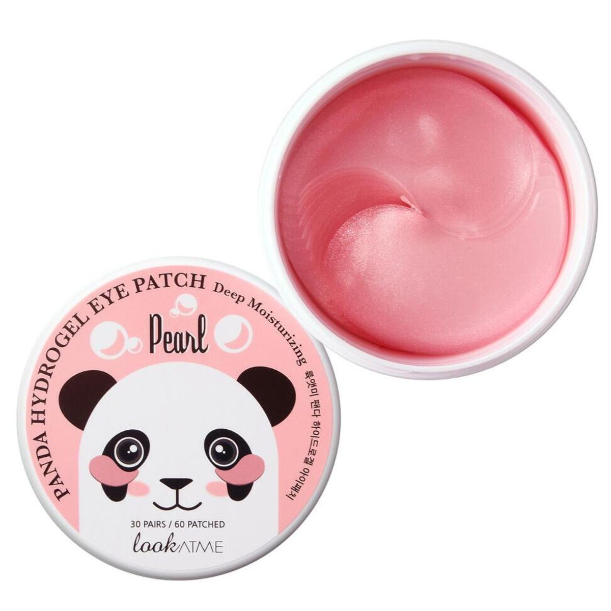 LOOK AT ME Panda Hydrogel Eye Patch Deep Moisturizing, 60stk.