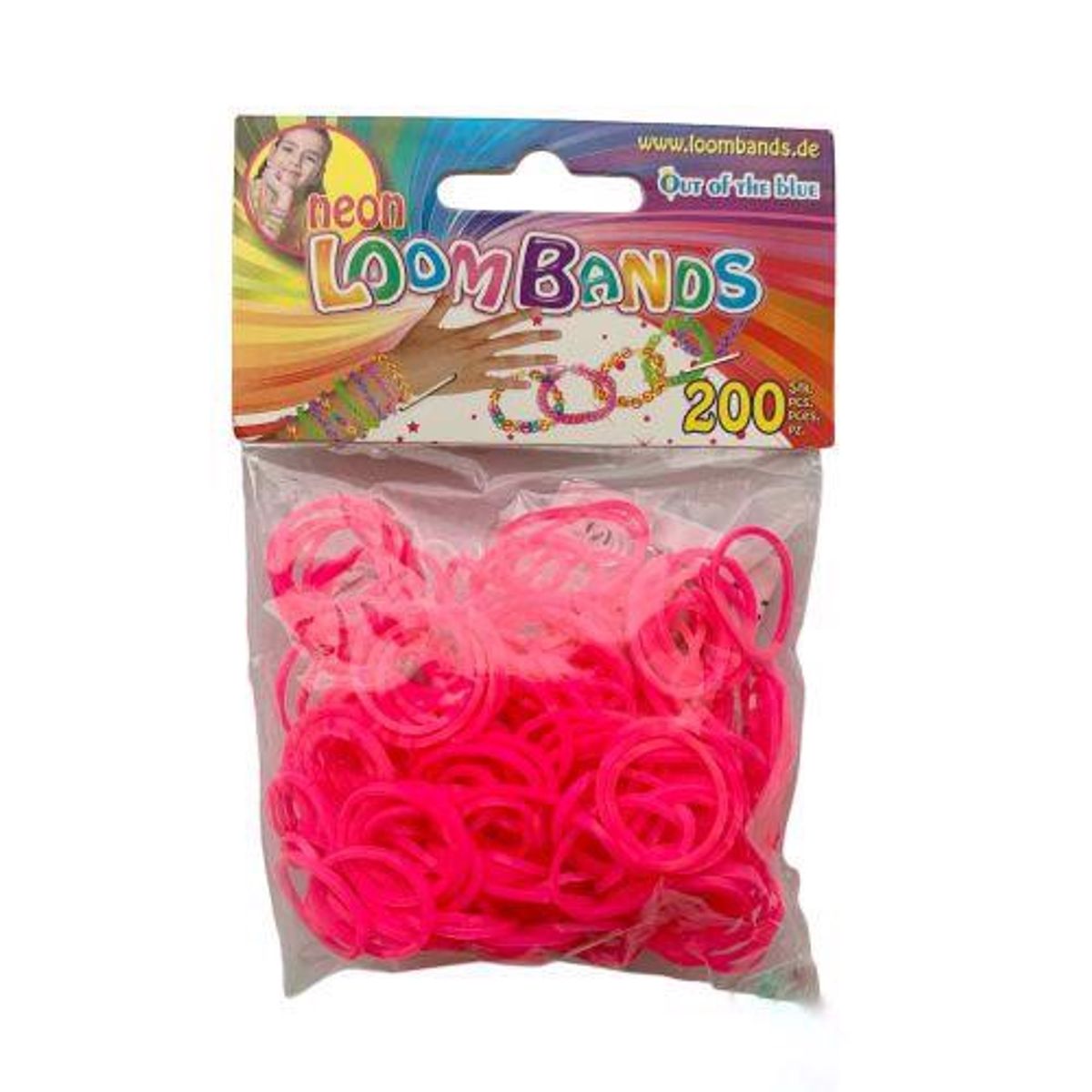 Loom Bands - 200 stk - Pink