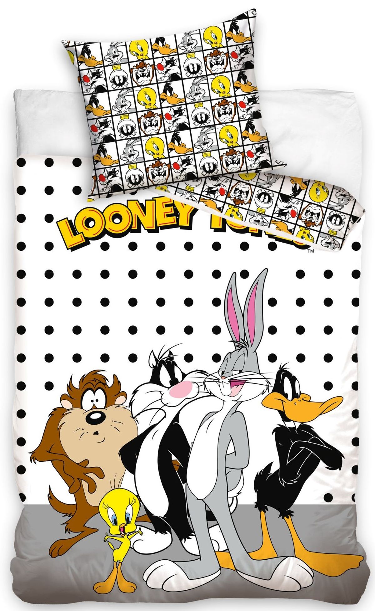 Looney Tunes Sengetøj 150 x 210 cm - 100 procent bomuld