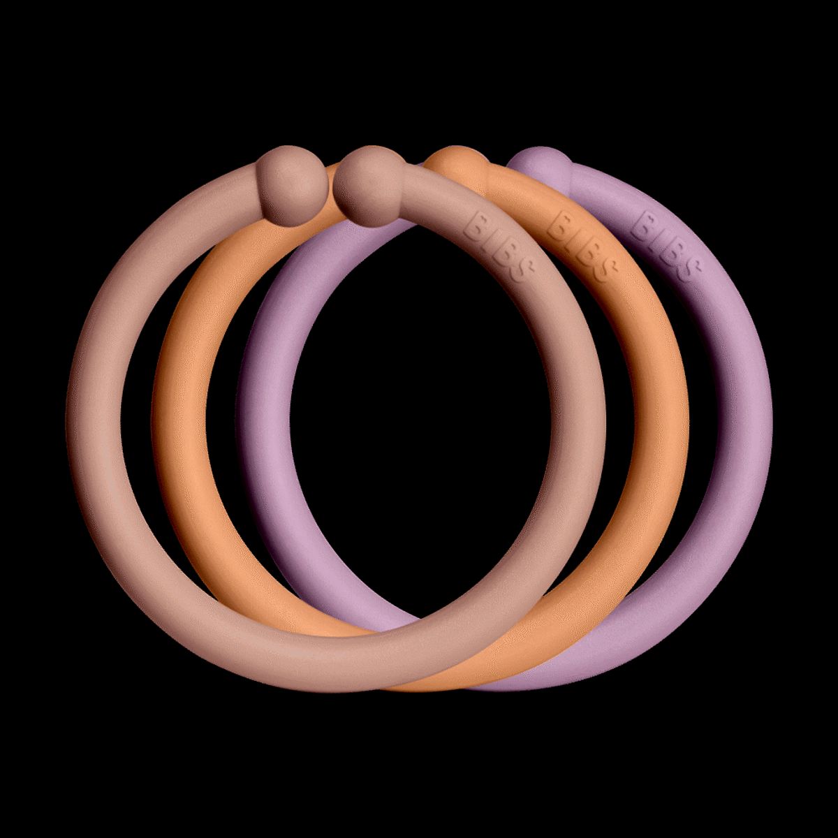 Loops 12 Pack - blush/peach/dusky lilac