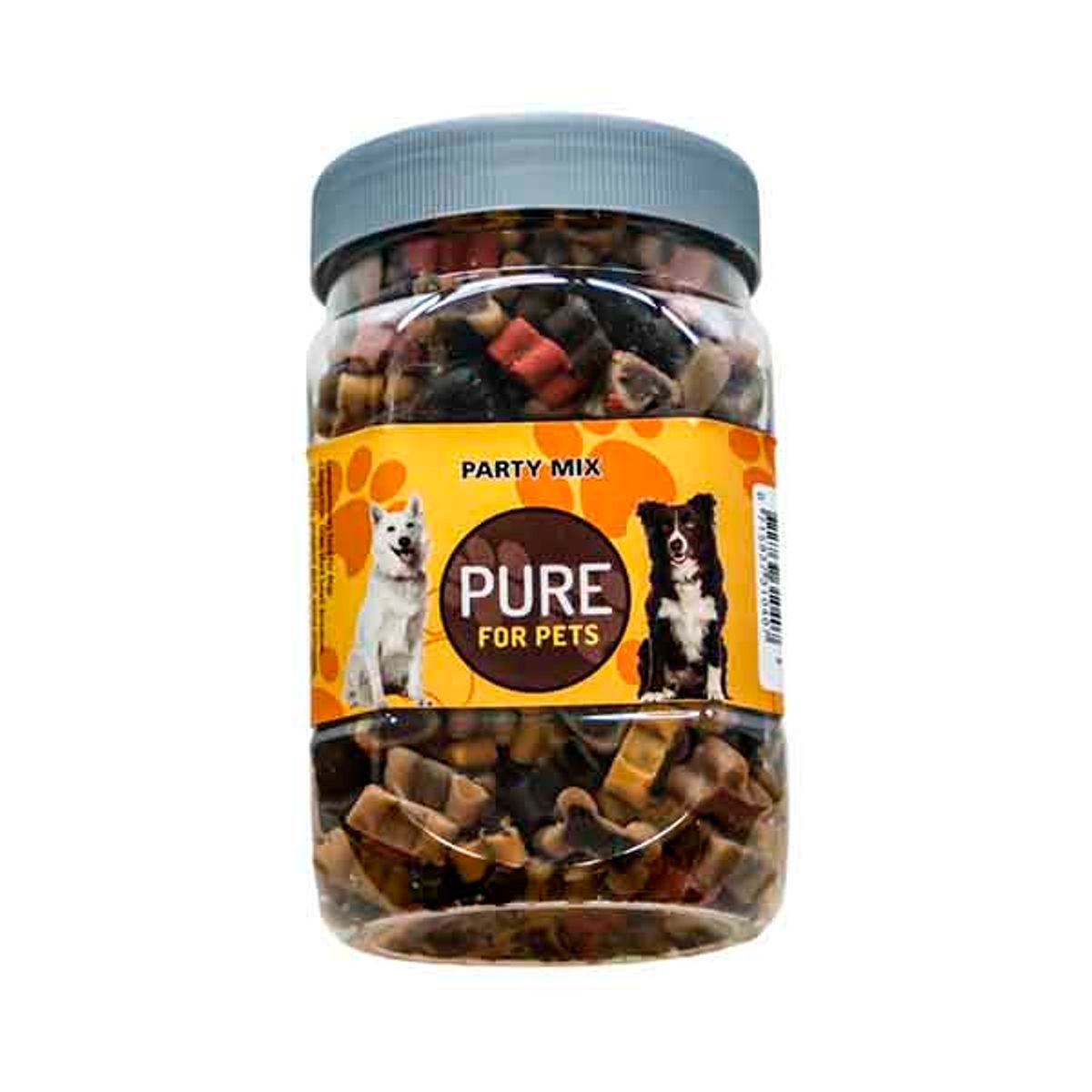 Loppetjansen - PURE Træningsgodbid Partymix 500g - Hundegodbidder