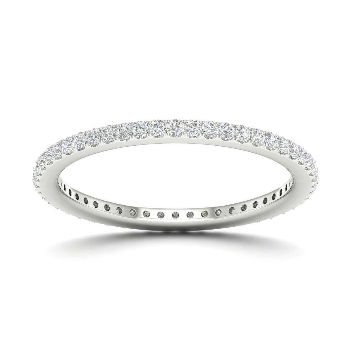 "Lora" alliancering i 18 Kt. guld eller hvidguld, 0.24 ct diamanter - 50