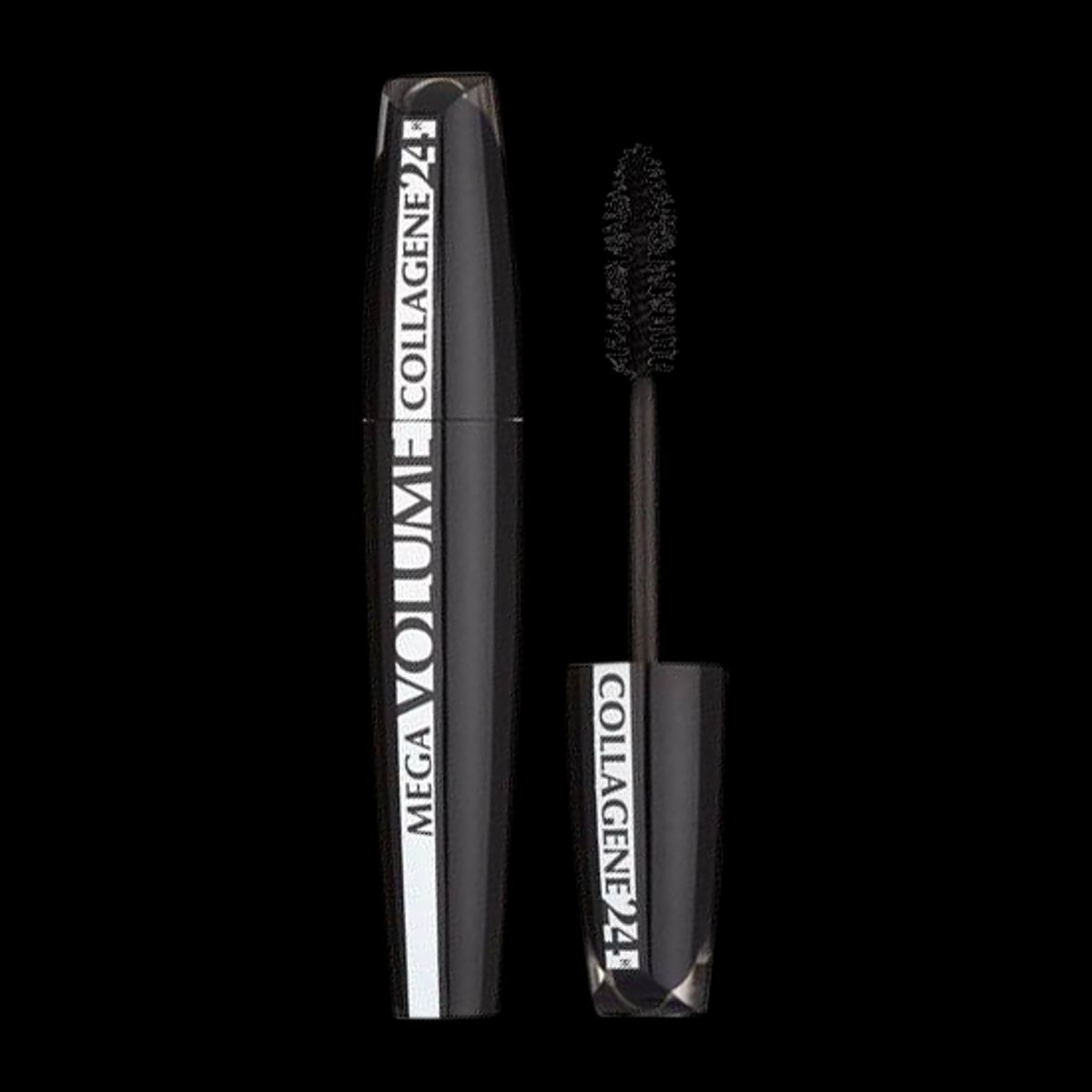 Loreal Mascara Mega Volume Collagene 24h - Black Black