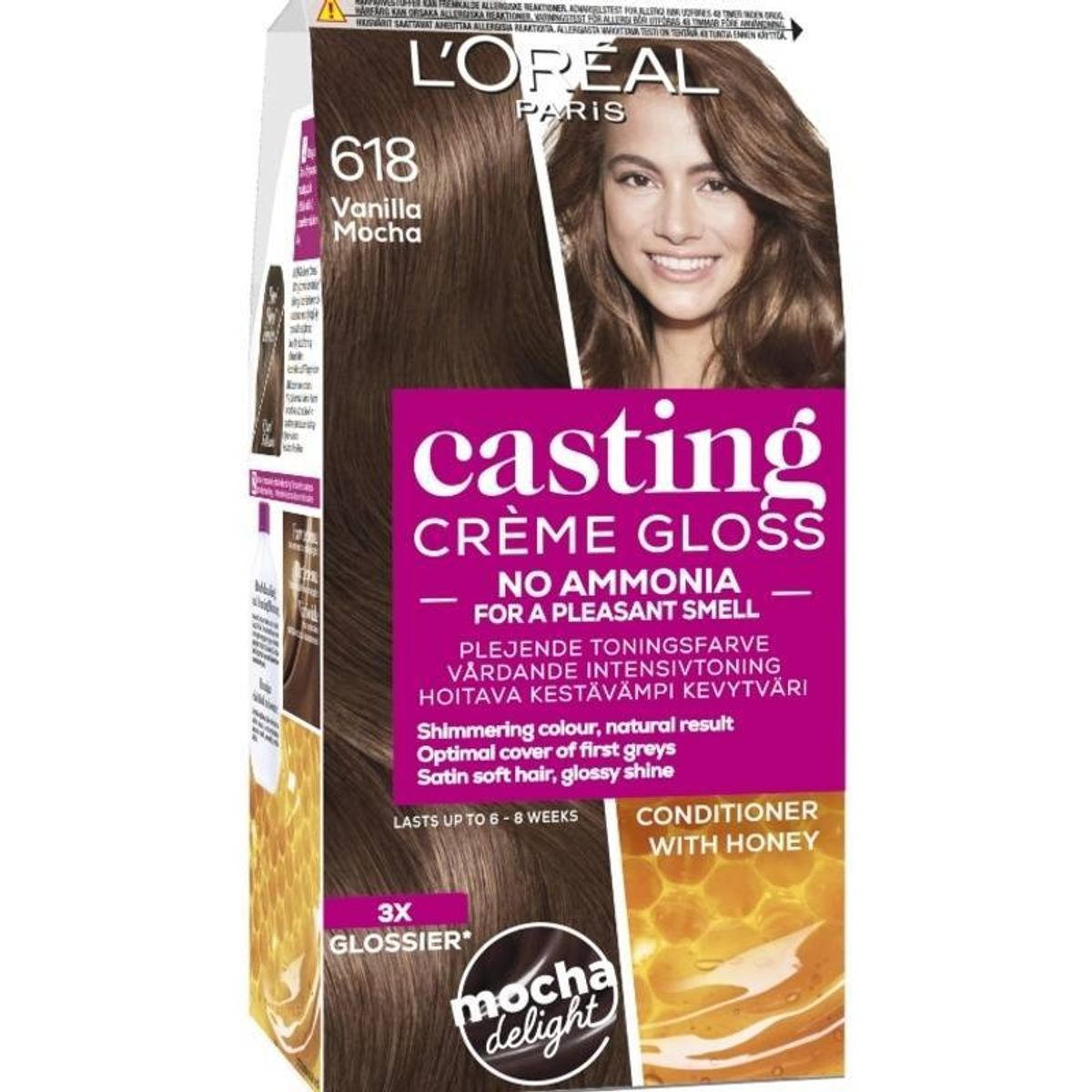 L'Oreal Paris Casting Creme Gloss 180 ml 618 Vanilla Mocha