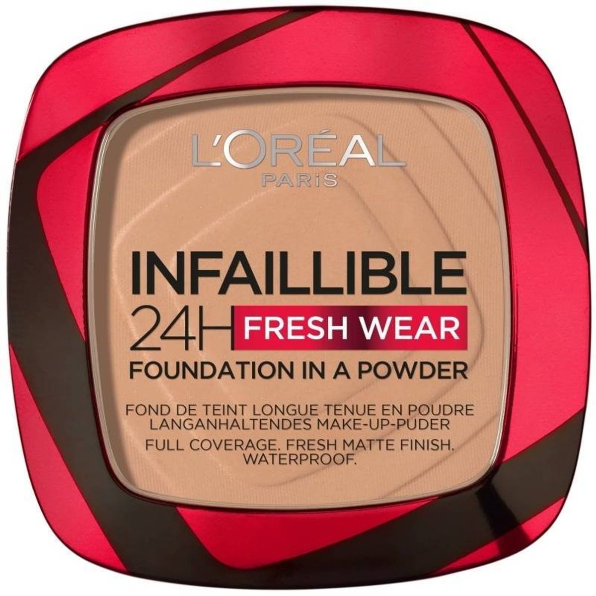 L'Oreal Paris Cosmetics Infaillible 24h Fresh Wear Powder Foundation 9 gr. - 220 Sand