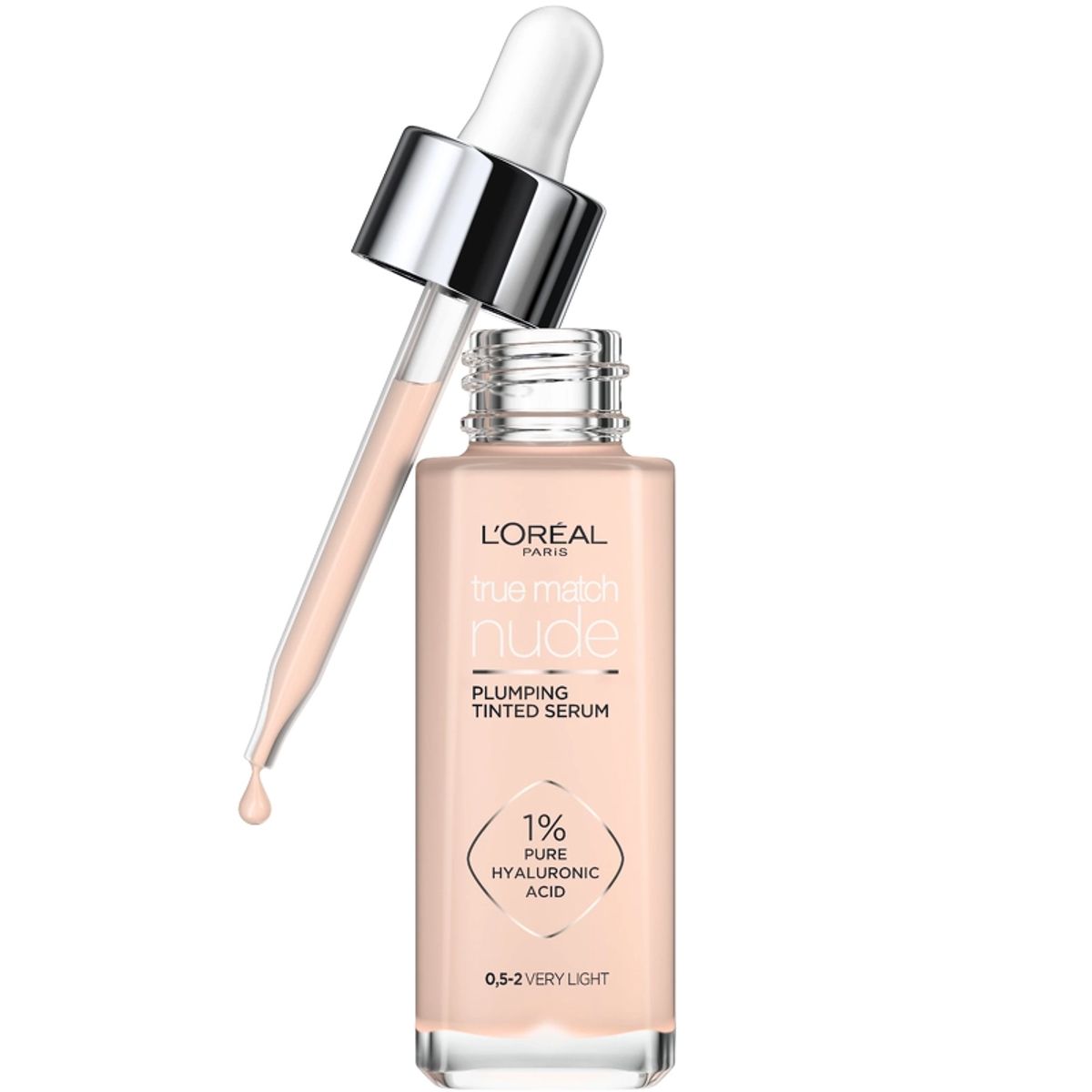 L'Oreal Paris Cosmetics True Match Nude Plumping Tinted Serum 30 ml - No. 0.5-2 Very Light