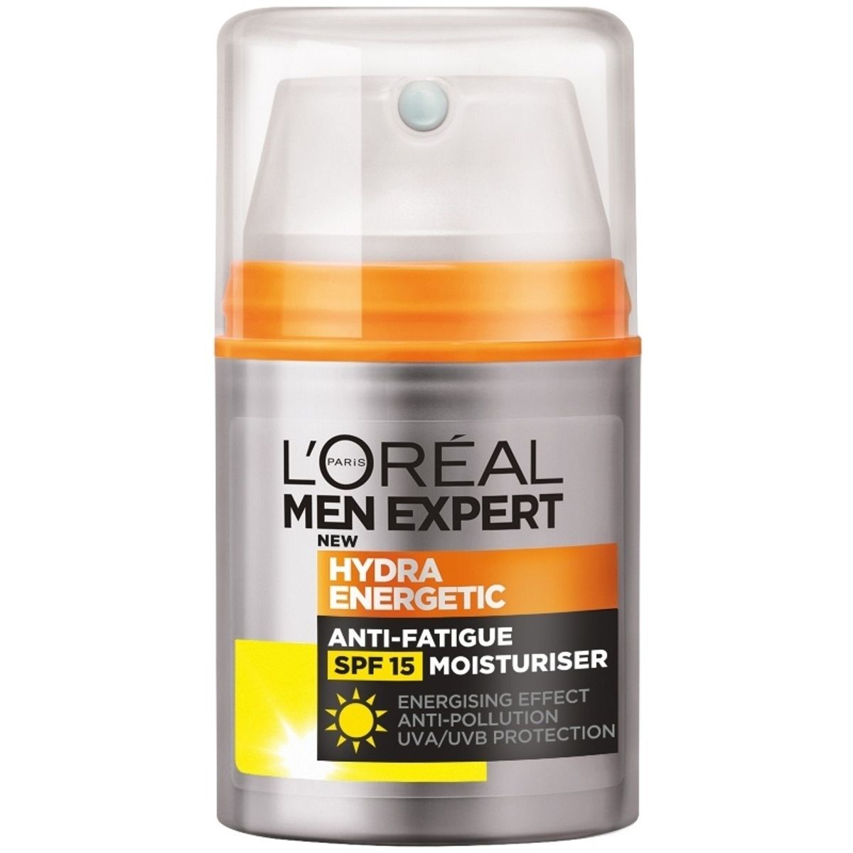 L'Oreal Paris Men Expert Hydra Energetic Moisturiser SPF 15 - 50 ml