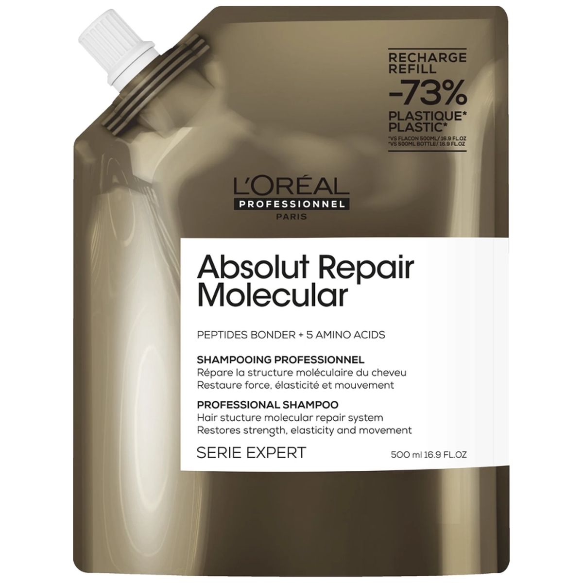 L'Oreal Professionnel Absolut Repair Molecular Shampoo Refill 500 ml