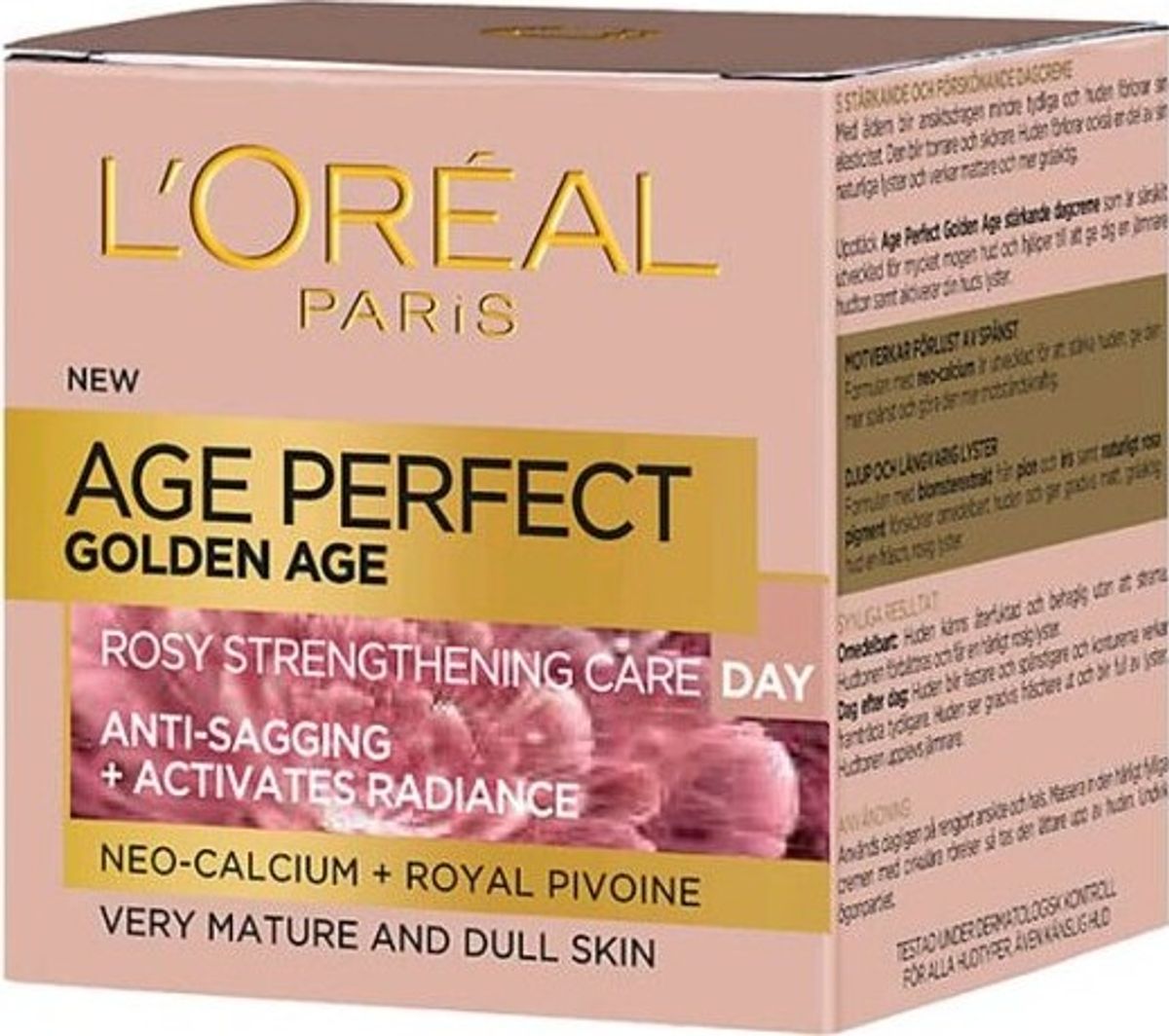 L'oréal - Age Perfect Golden Age Day Cream - 50 Ml.