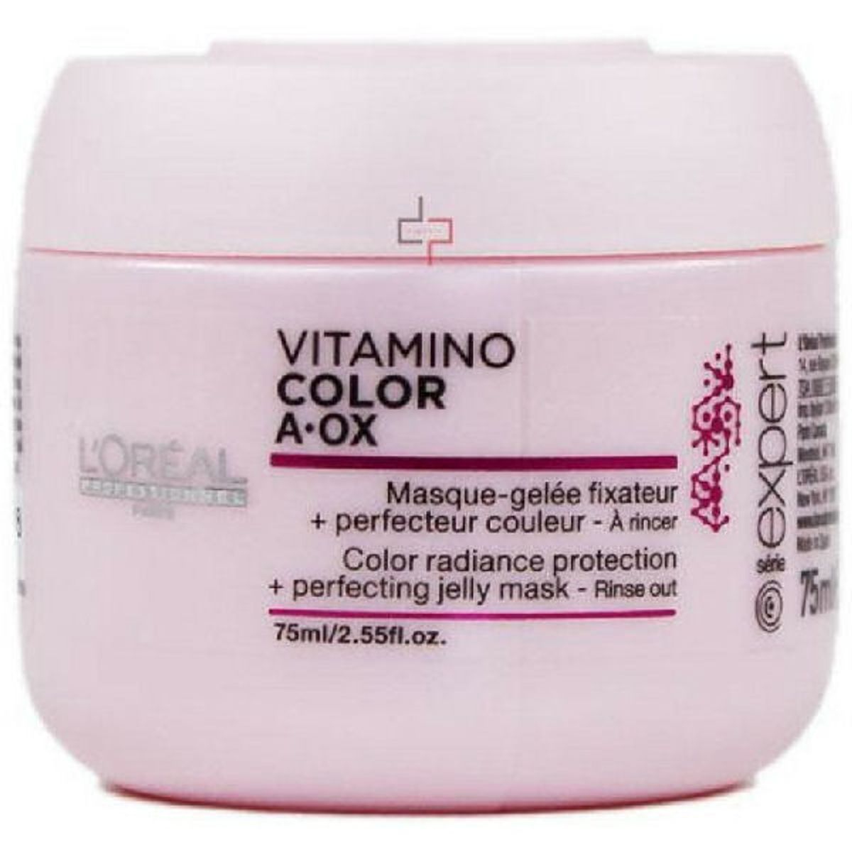 L'oréal expert vitamino color a-ox color radiance protection + perfecting jelly mask 75ml