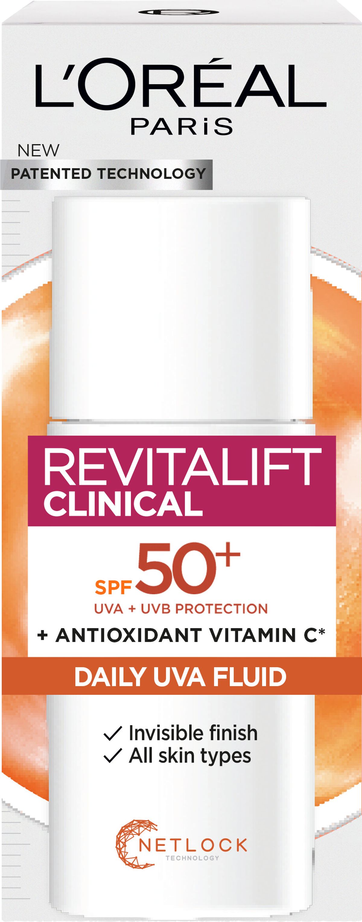 L'oréal - L'oréal Paris Revitalift Clinical Daily Moisturizing Fluid Spf50 - 50ml