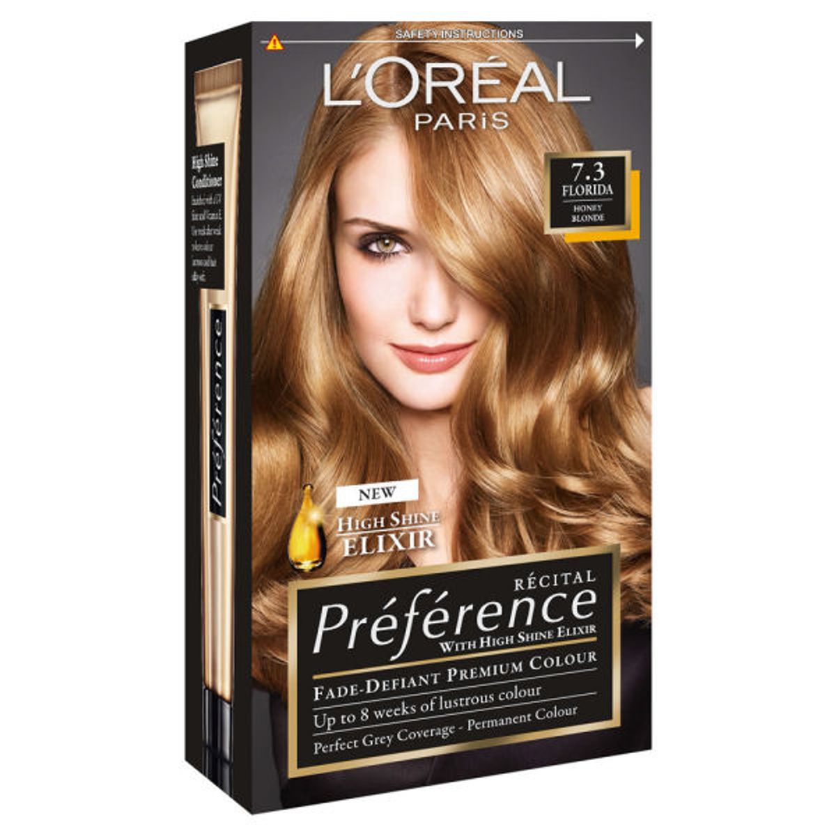 L'oréal paris premium permanent hair color 7.3 florida honey blonde