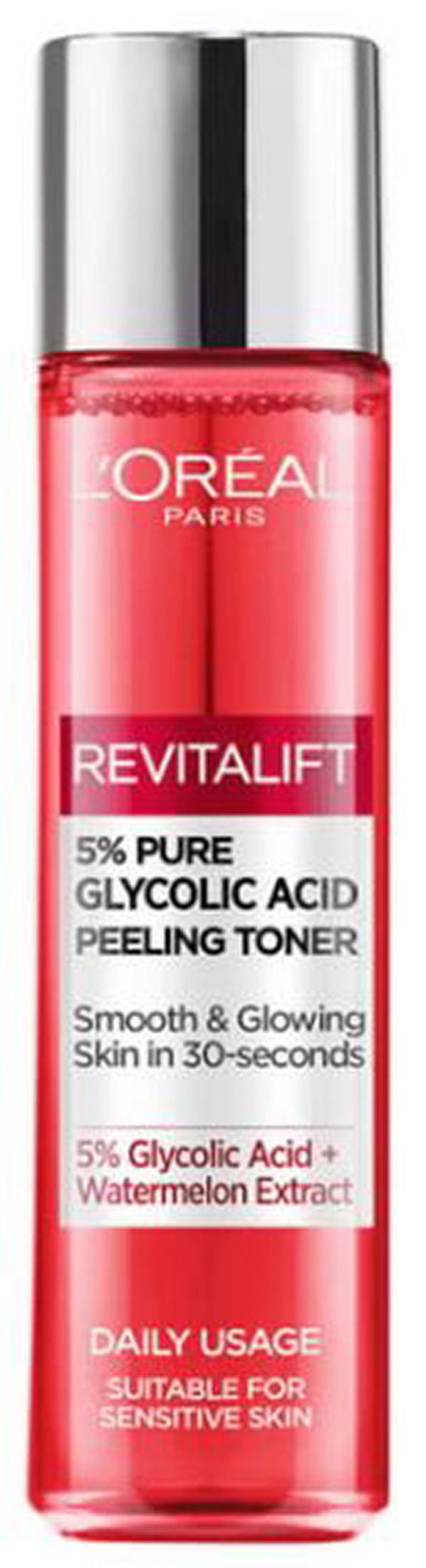 L'oréal paris revitalift 5% pure glycolic acid peeling toner 180ml