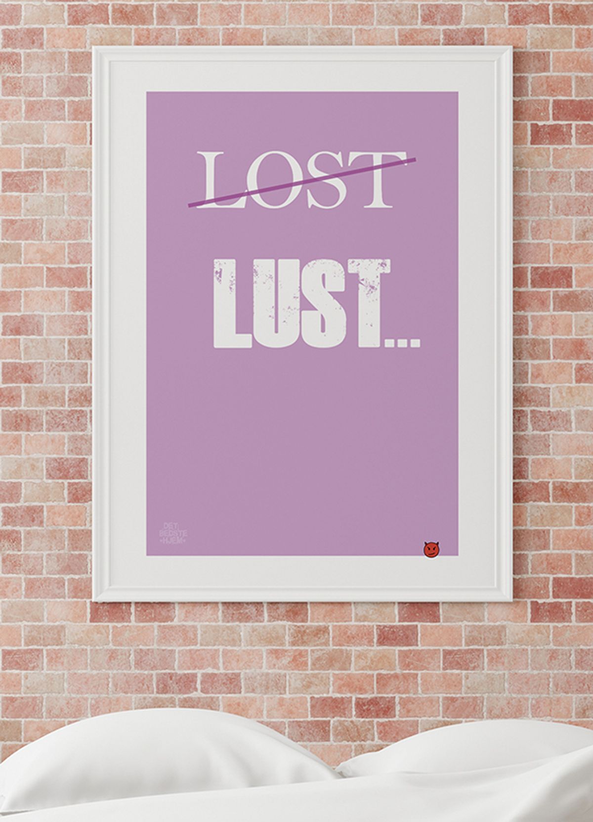 Lost - lust-plakat - Download PDF og print selv i mange formater - kr. 299