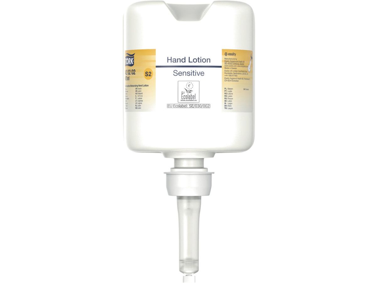 Lotion Tork S2 420202 Hånd og Krop 8x0,475 ltr