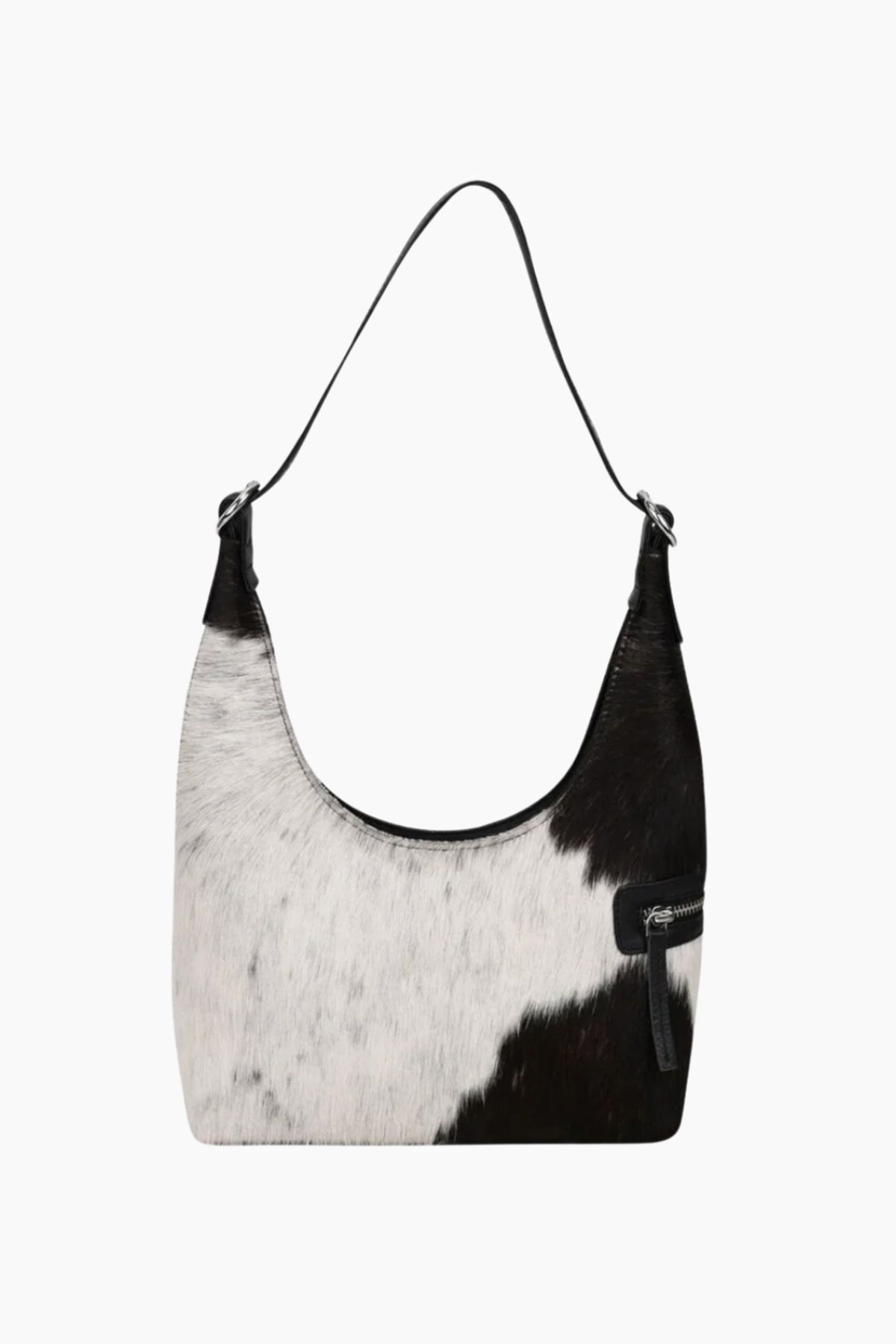 Lotta Shoulder Bag - Cow - Silfen Studio - Sort One Size