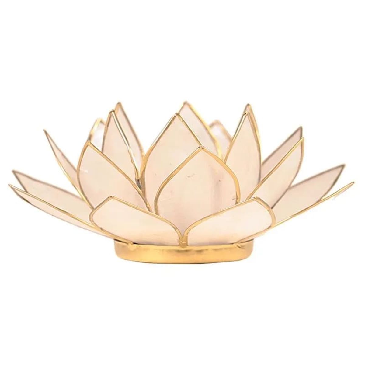 LOTUS LYSESTAGE NATURAL M. GULD KANT - - Yogi & Yogini - StudioBuus