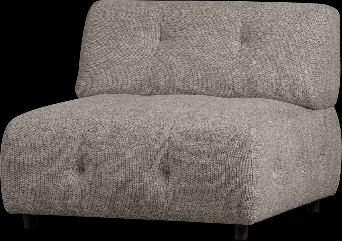 Louis Modulære sofa 1,5-sæder, chenille lysegrøn H73x90x90 cm