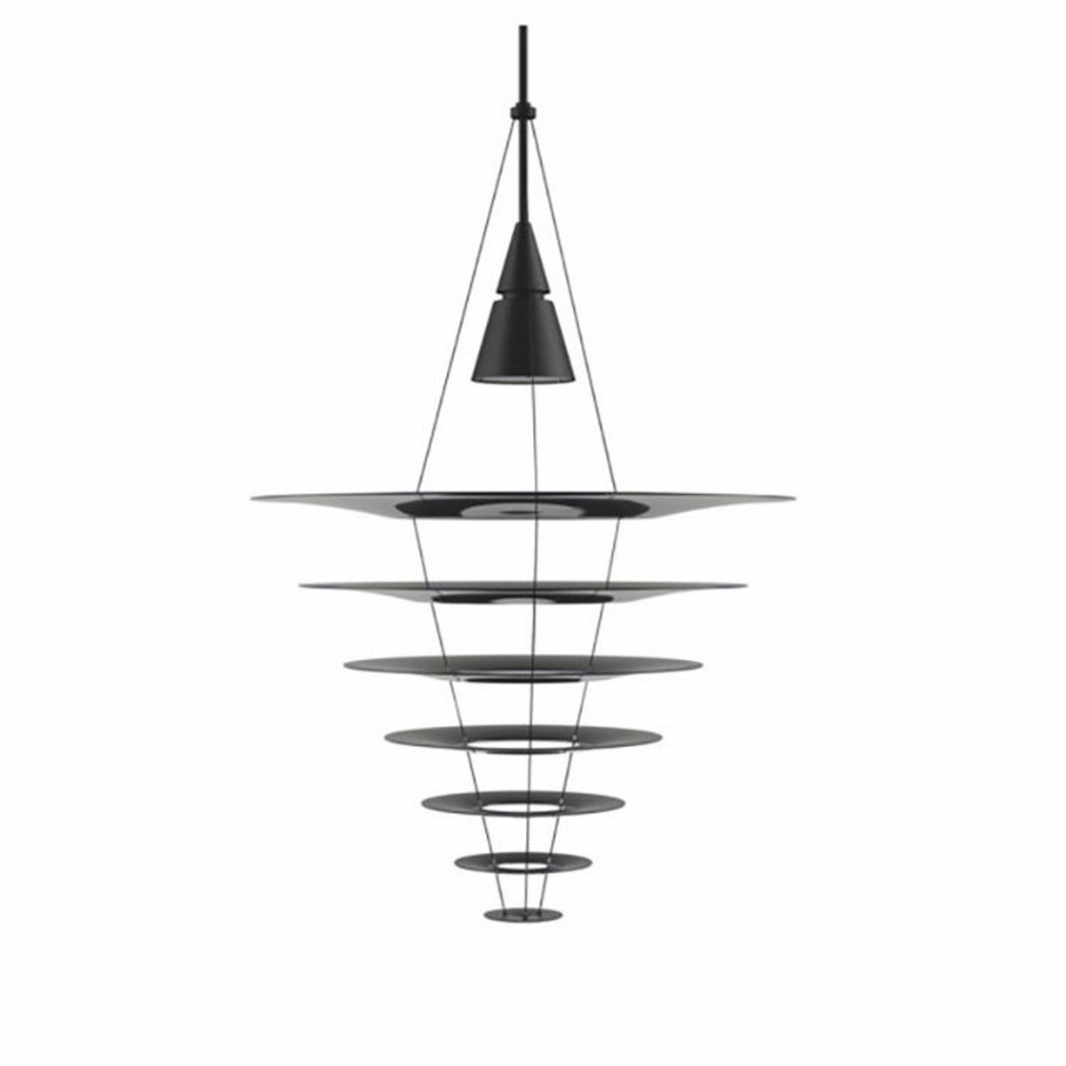 Louis Poulsen Enigma 825 loftlampe Black