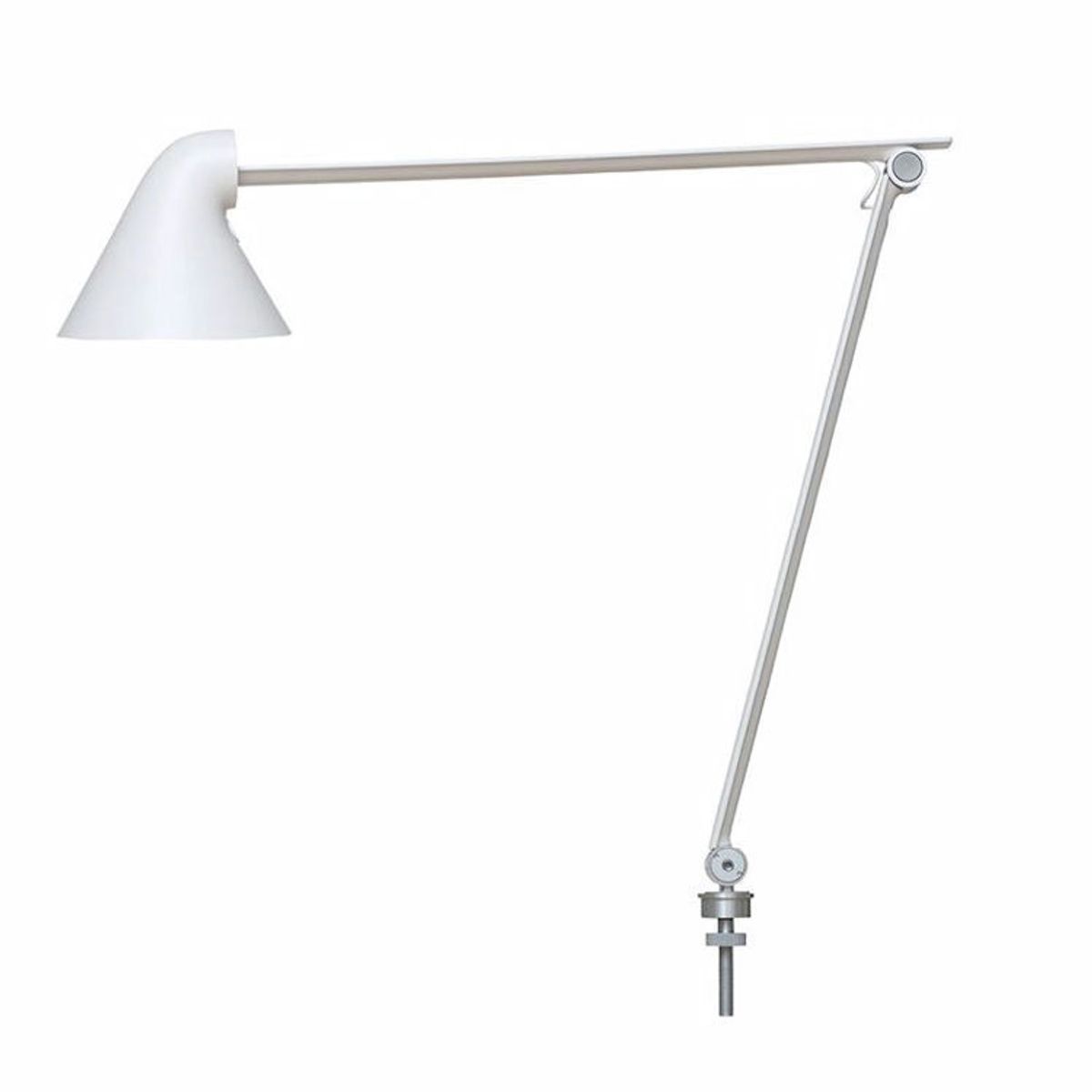 Louis Poulsen NJP Bordlampe 10W LED 2700K Pind Ø10 White