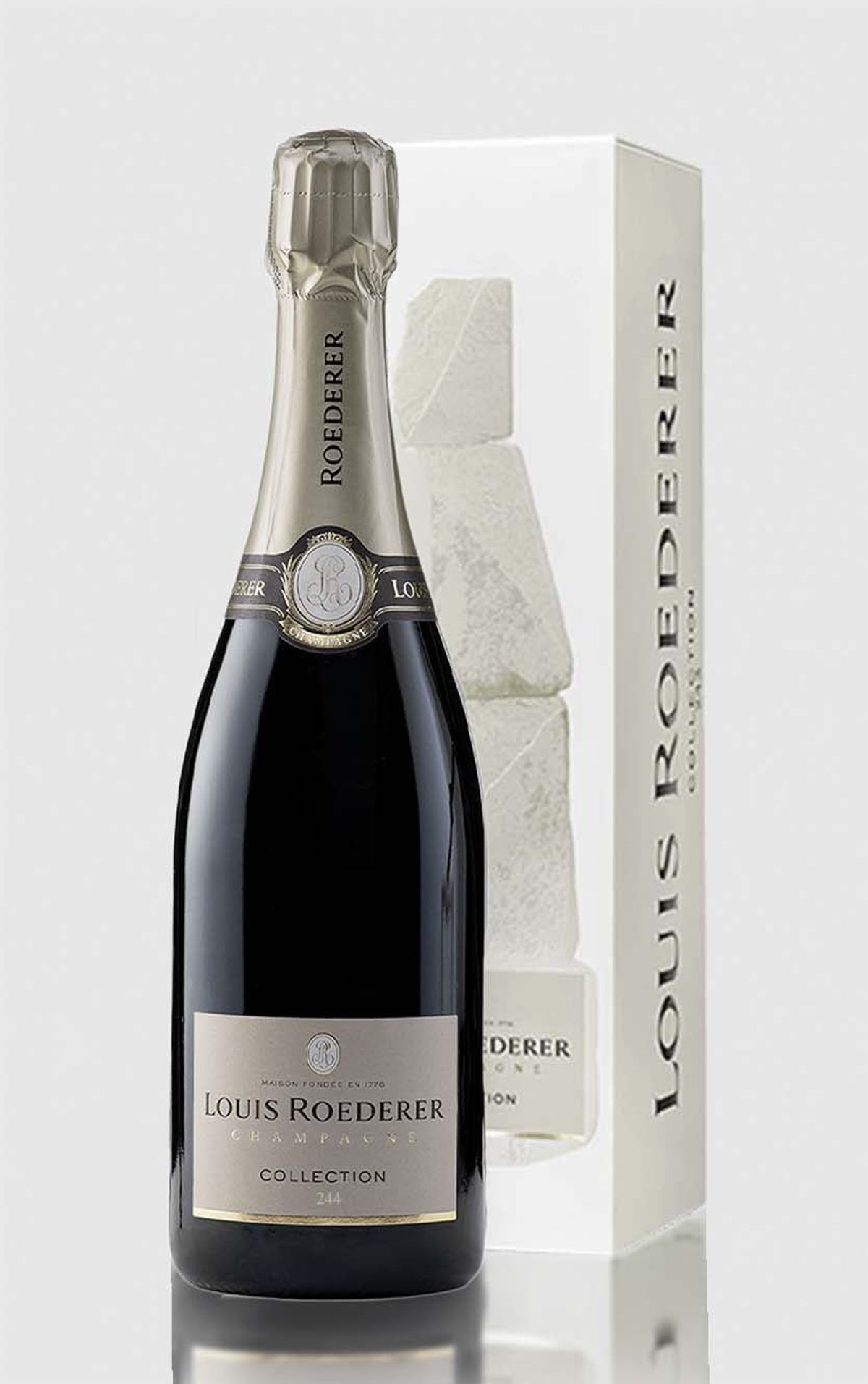 Louis Roederer Collection 244 Brut Champagne i gaveæske