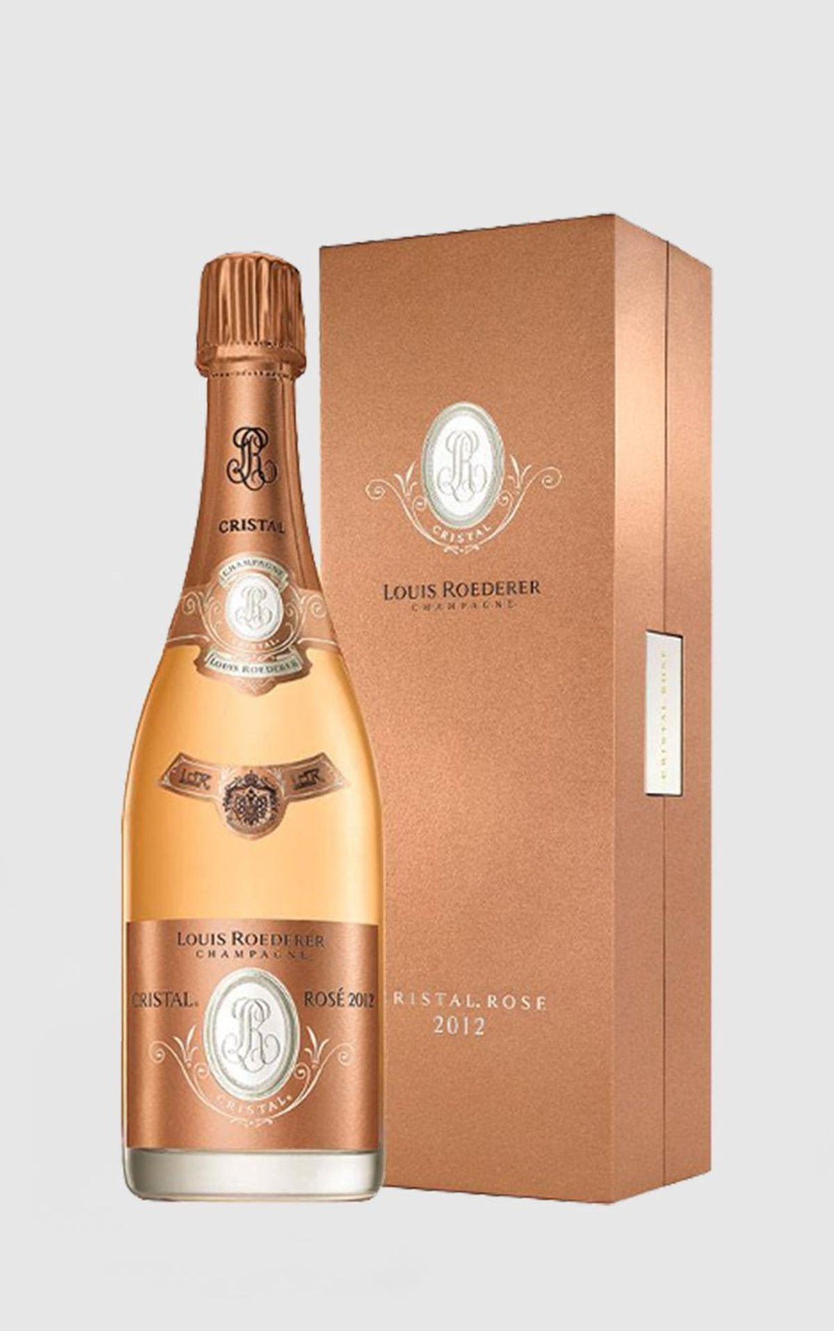 Louis Roederer Cristal Rosé 2012 i gaveæske