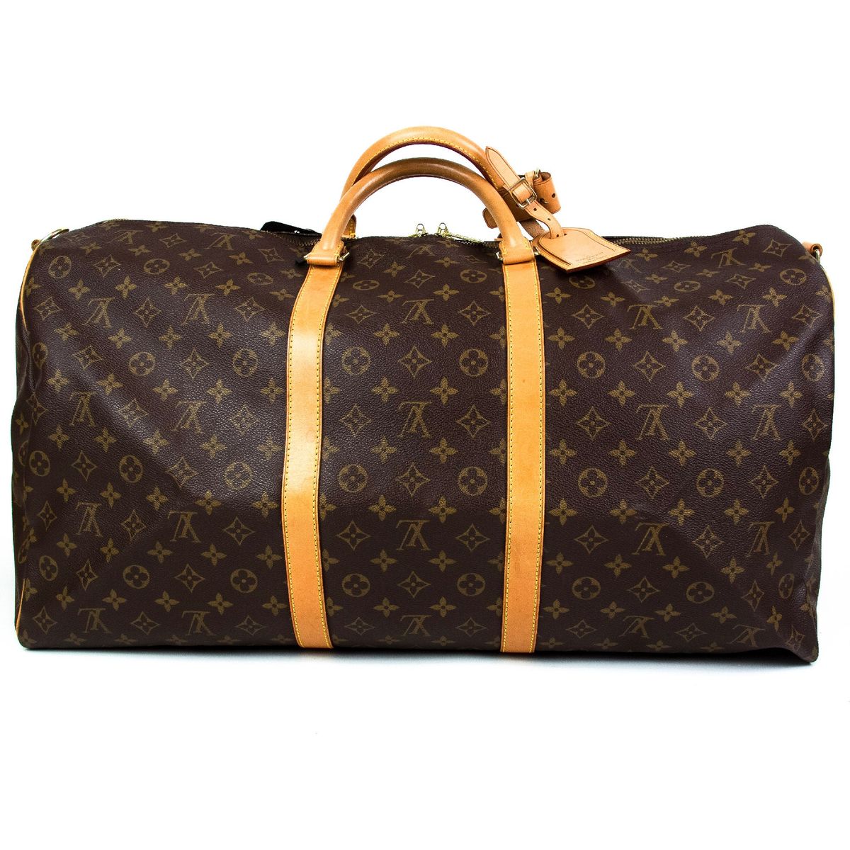 Louis Vuitton Keepall 60 med skulderstrop