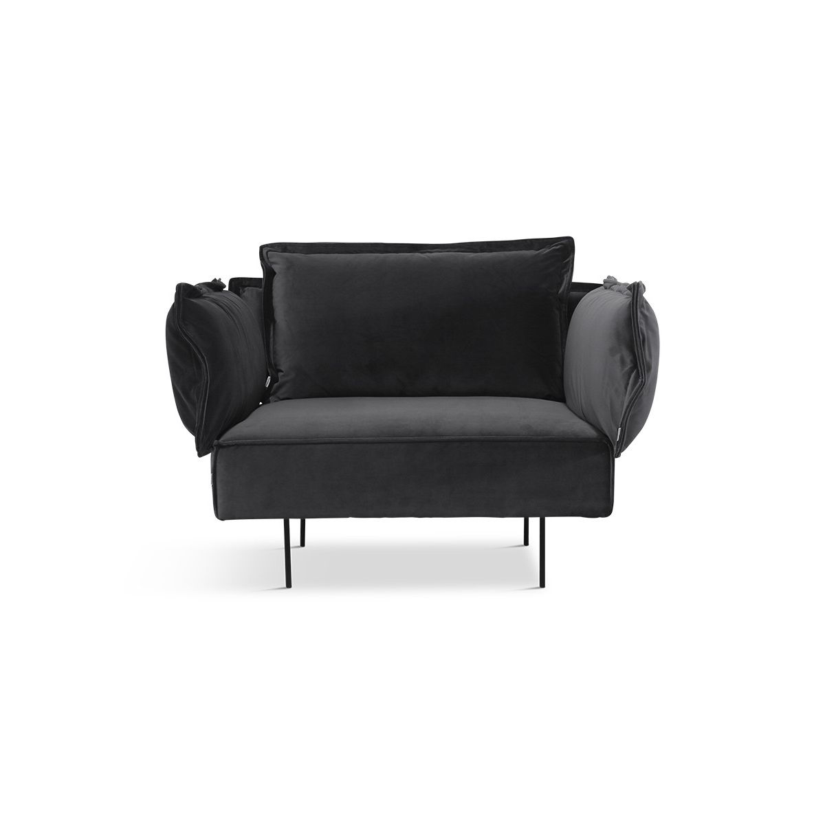 Loungestol fra HANDVÄRK (Dark grey)