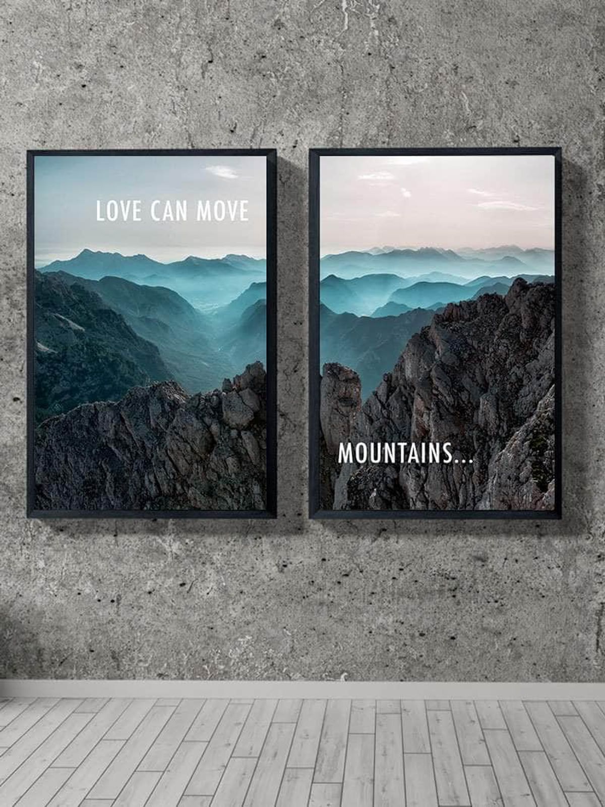 Love can move mountains