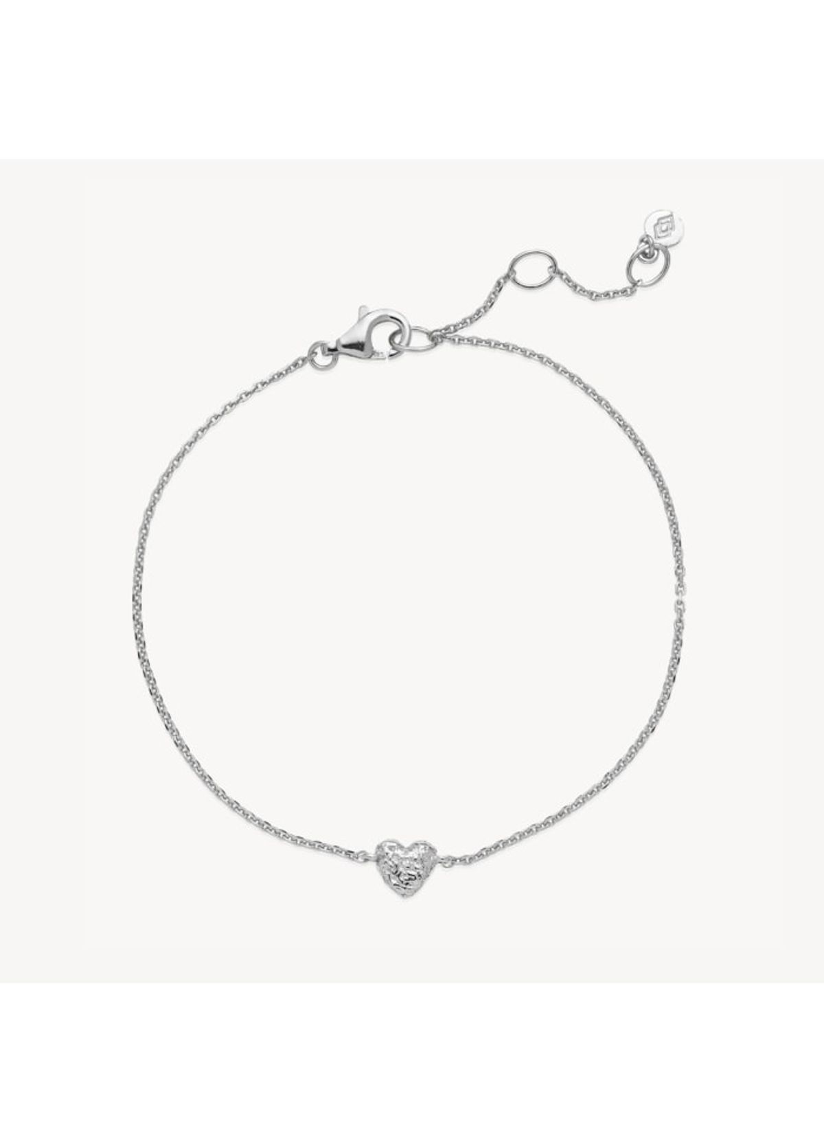 Love Heart Sterling Sølv Armbånd fra Izabel Camille