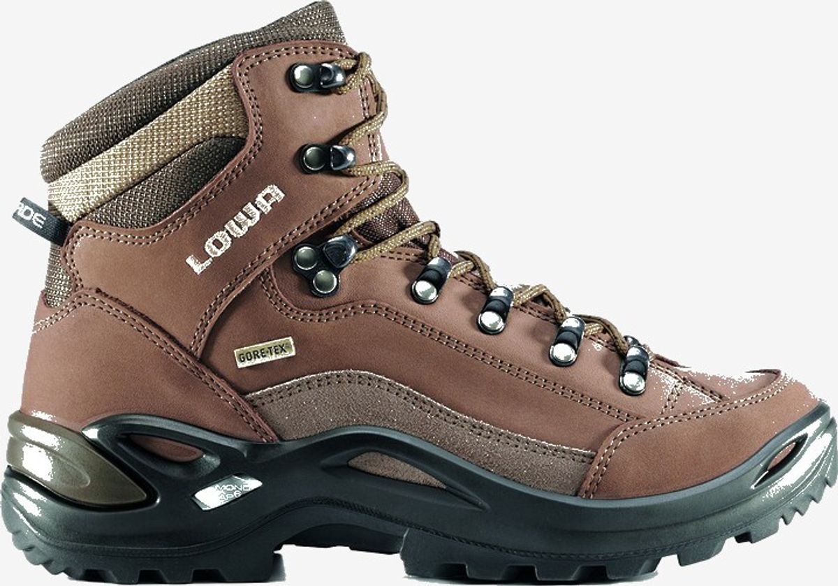 LOWA - Renegade Gore-Tex Mid damestøvle (Brun) - 36 ½